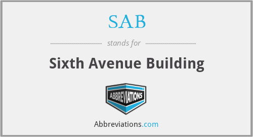 SAB - Sixth Avenue Building