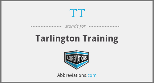 TT - Tarlington Training