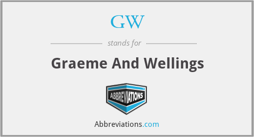 GW - Graeme And Wellings