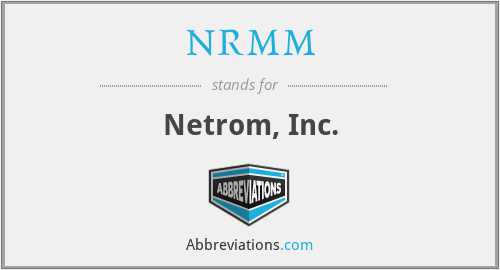 NRMM - Netrom, Inc.