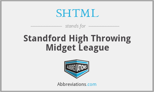 SHTML - Standford High Throwing Midget League