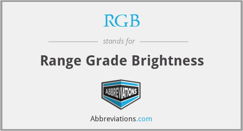 RGB - Range Grade Brightness