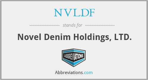 NVLDF - Novel Denim Holdings, LTD.