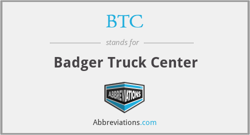 BTC - Badger Truck Center