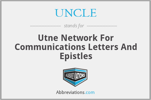 UNCLE - Utne Network For Communications Letters And Epistles