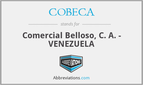 COBECA - Comercial Belloso, C. A. - VENEZUELA