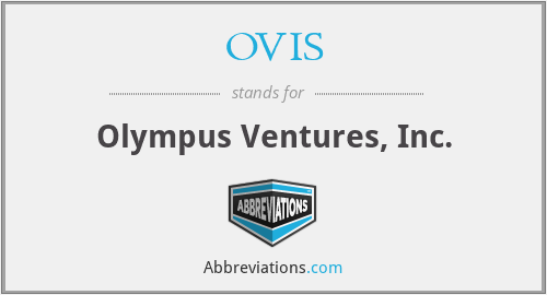 OVIS - Olympus Ventures, Inc.