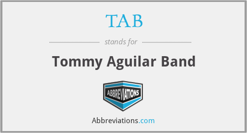 TAB - Tommy Aguilar Band