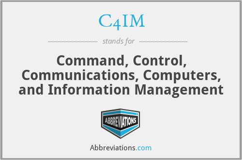 C4IM - Command, Control, Communications, Computers, and Information Management