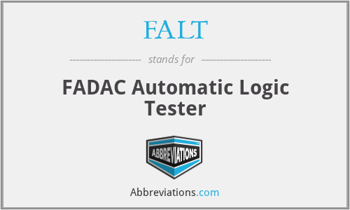 FALT - FADAC Automatic Logic Tester