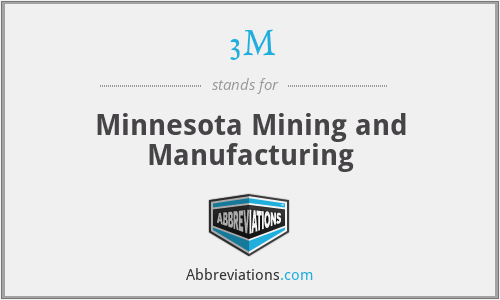 3M - Minnesota Mining and Manufacturing