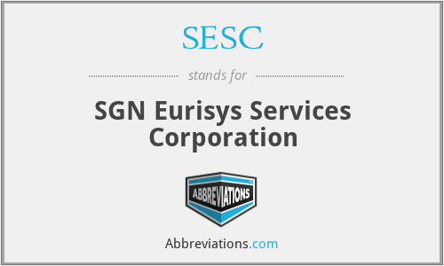 SESC - SGN Eurisys Services Corporation