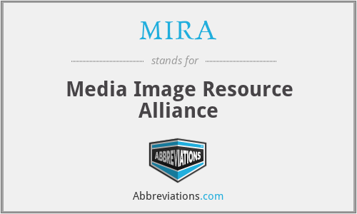 MIRA - Media Image Resource Alliance
