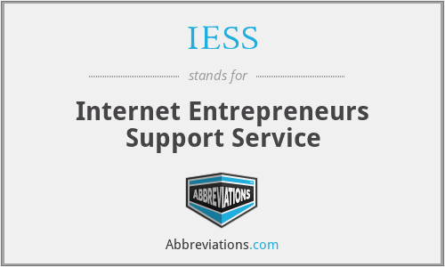IESS - Internet Entrepreneurs Support Service
