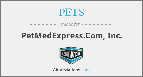 PETS - PetMedExpress.Com, Inc.