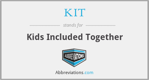 KIT - Kids Included Together