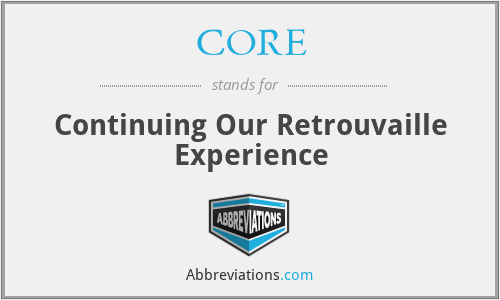 CORE - Continuing Our Retrouvaille Experience