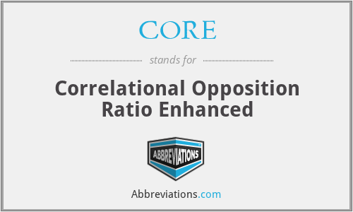 CORE - Correlational Opposition Ratio Enhanced