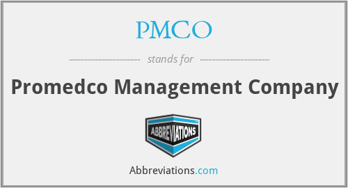 PMCO - Promedco Management Company