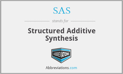 SAS - Structured Additive Synthesis