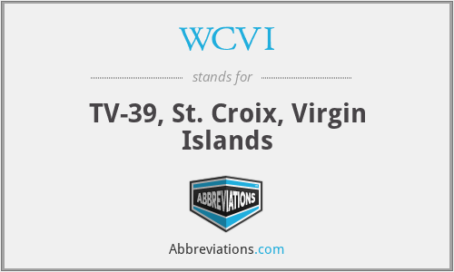 WCVI - TV-39, St. Croix, Virgin Islands