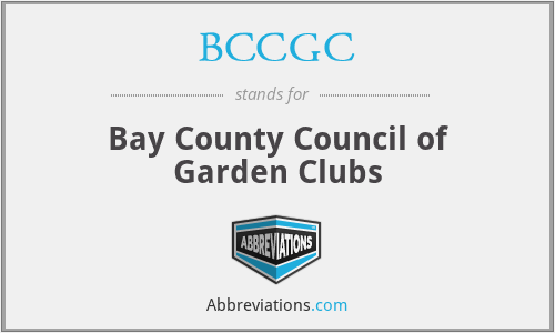 BCCGC - Bay County Council of Garden Clubs