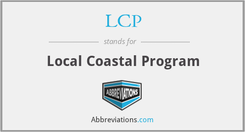 LCP - Local Coastal Program