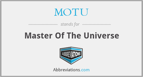 MOTU - Master Of The Universe