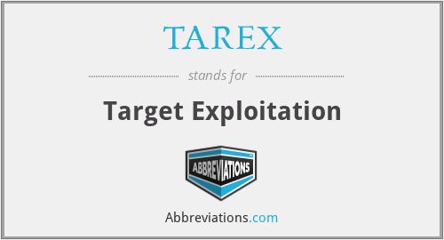 TAREX - Target Exploitation