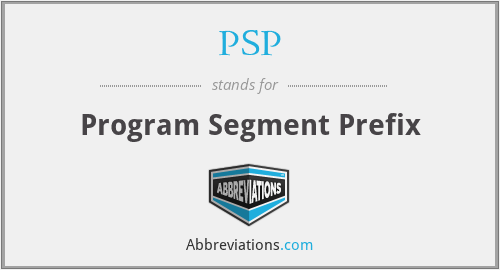 PSP - Program Segment Prefix