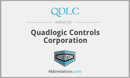 QDLC - Quadlogic Controls Corporation
