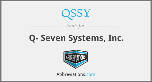 QSSY - Q- Seven Systems, Inc.