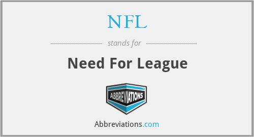 NFL - Need For League