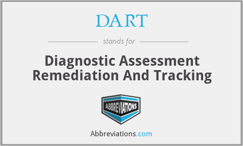 DART - Diagnostic Assessment Remediation And Tracking