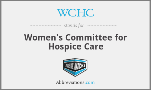 WCHC - Women's Committee for Hospice Care