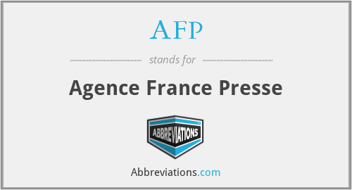 AFP - Agence France Presse