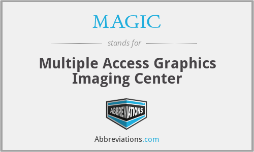 MAGIC - Multiple Access Graphics Imaging Center