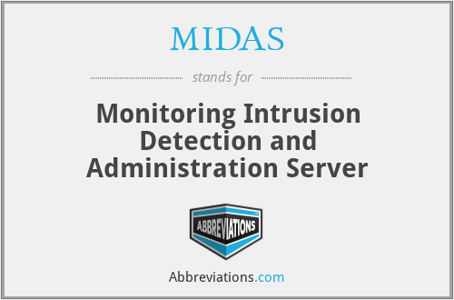 MIDAS - Monitoring Intrusion Detection and Administration Server