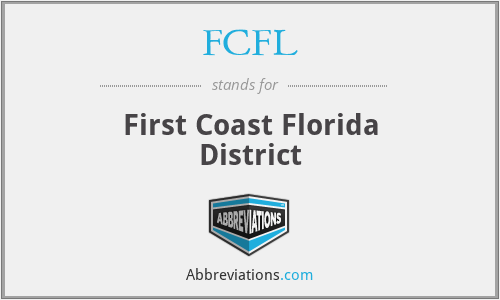 FCFL - First Coast Florida District