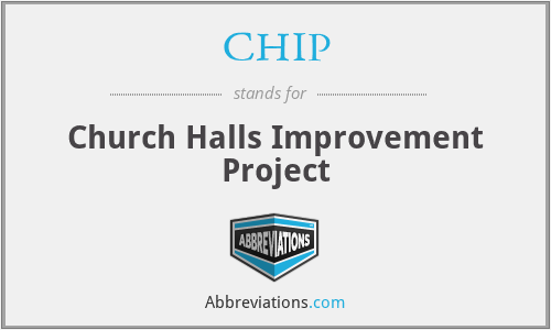CHIP - Church Halls Improvement Project
