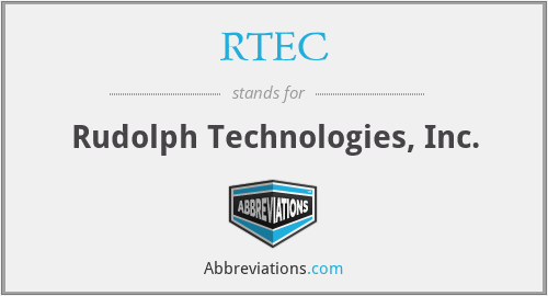 RTEC - Rudolph Technologies, Inc.
