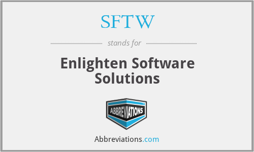 SFTW - Enlighten Software Solutions