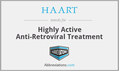 HAART - Highly Active Anti-Retroviral Treatment