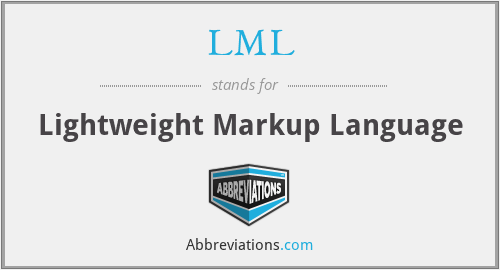 LML - Lightweight Markup Language