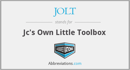 JOLT - Jc's Own Little Toolbox