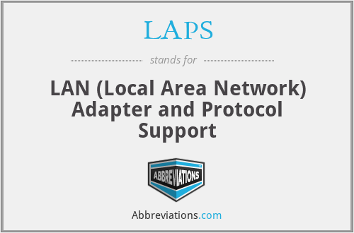 LAPS - LAN (Local Area Network) Adapter and Protocol Support