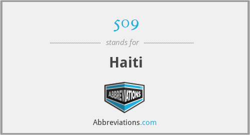 509 - Haiti