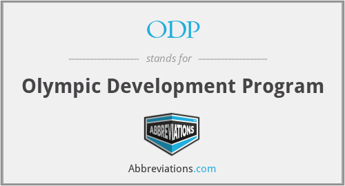 ODP - Olympic Development Program