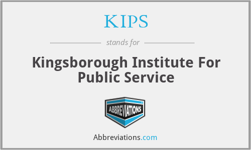 KIPS - Kingsborough Institute For Public Service