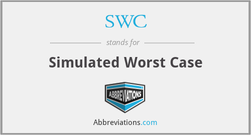 SWC - Simulated Worst Case